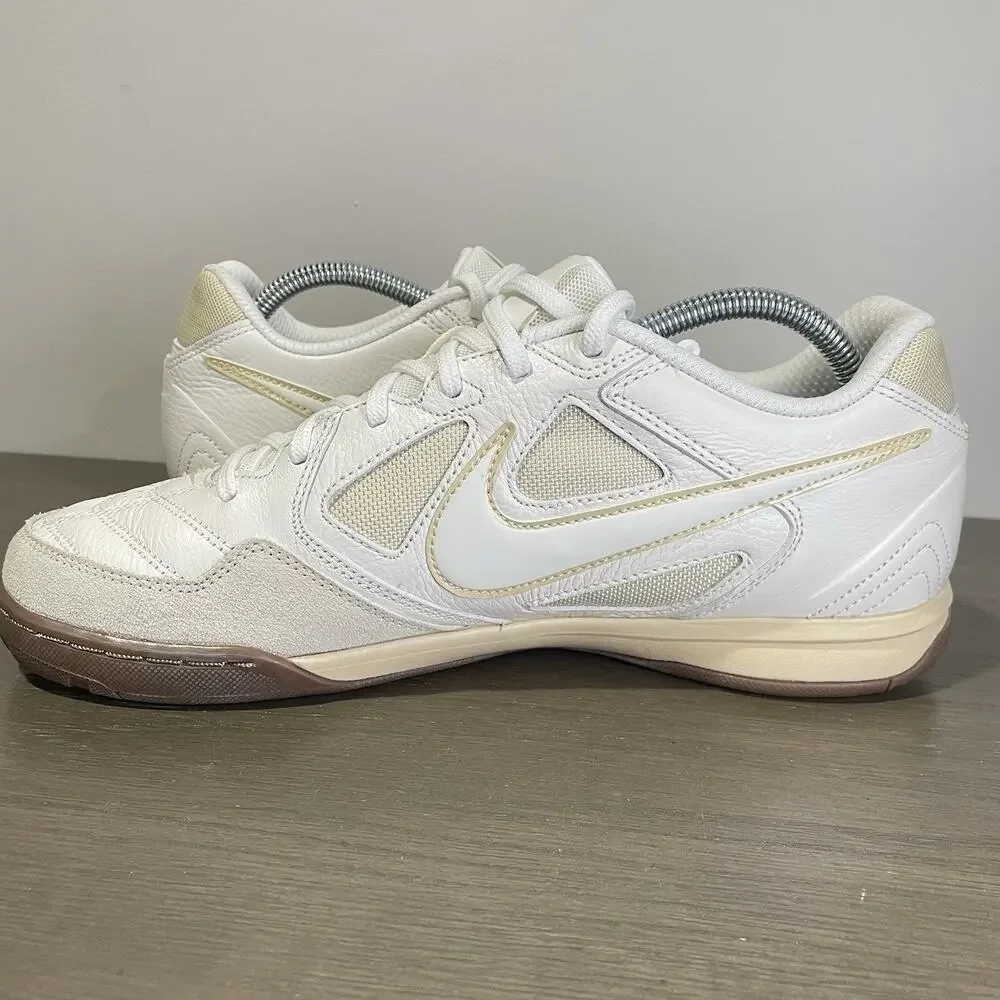 Nike Men Size 10 Shoes NEW FLAW Gato Gum Soft Cream White Light Khaki IB3082-133